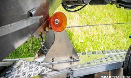 GFAB Alloy Amphibious Boat Trailer - Removable snub post